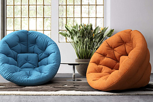 Кресло Оустер из рогожки в гостиную, яркие кресла-матрасы для отдыха, сна, игр, кресло-футон для дома и дачи 